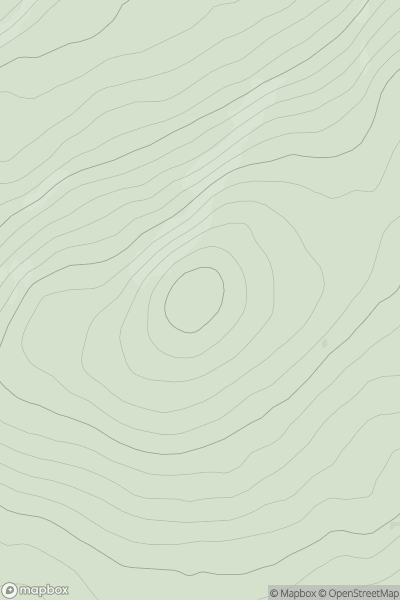 Thumbnail image for Carn na Loinne [Cairngorms] [NJ037222] showing contour plot for surrounding peak
